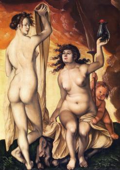 Hans Baldung Grien : Two witches